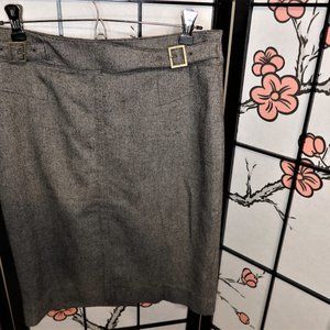 Ann Taylor Grey Pencil Skirt Size 4
